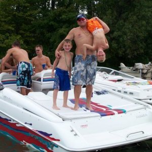 Me and the boys, just hangin.
