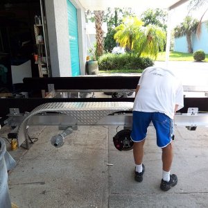 2400 Pulsare-Installing Trailer Fenders