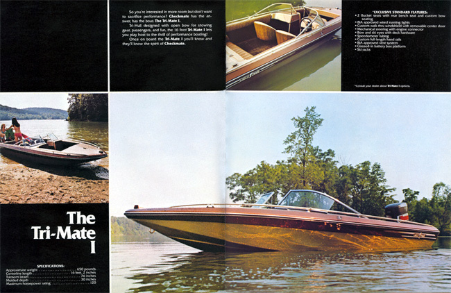 1978 Brochure Page 6 &amp; 7 Centerfold