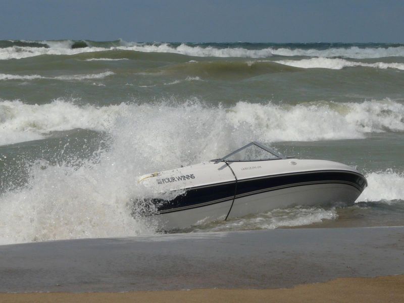 Irene boating